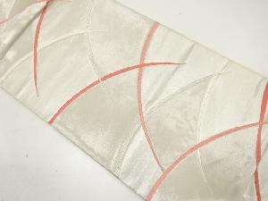 アンティーク　芝草模様織り出し袋帯（着用可）